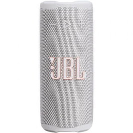 JBL Altavoz Bluetooth JBL Grip, 16W, Sonido Pro, Bluetooth 5.4, Hasta 14h, IP68 Resistente al Agua y Polvo, Luz Ambiental, Blanco